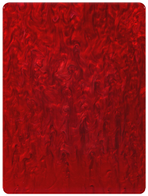 Rote Perle kopiertes Form-Acrylblatt 620x1040mm für Hauptmöbel