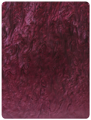Schalldichtes Wein-rotes kopiertes Perlen-Acryl bedeckt 2440x1220mm für Wand
