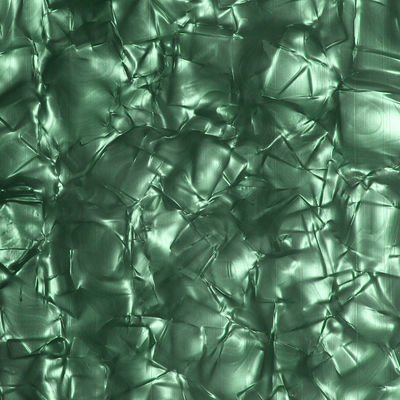 Grüne Zelluloid-Hochglanz-Kunststoffplatte-Perlmuttzelluloid-Blatt