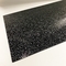Leichtes schwarzes Funkeln-Acrylblatt 8mm für Handtaschen-Dekoration
