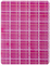 48 * 96 Zoll Rose Red Grid Cast Pearl Acrylplatte farbig zugeschnitten