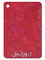 Roter Beschaffenheits-Entwurfs-kopierte Acrylblatt-Perlen-Art Plexiglas-Blatt 1220x2440mm